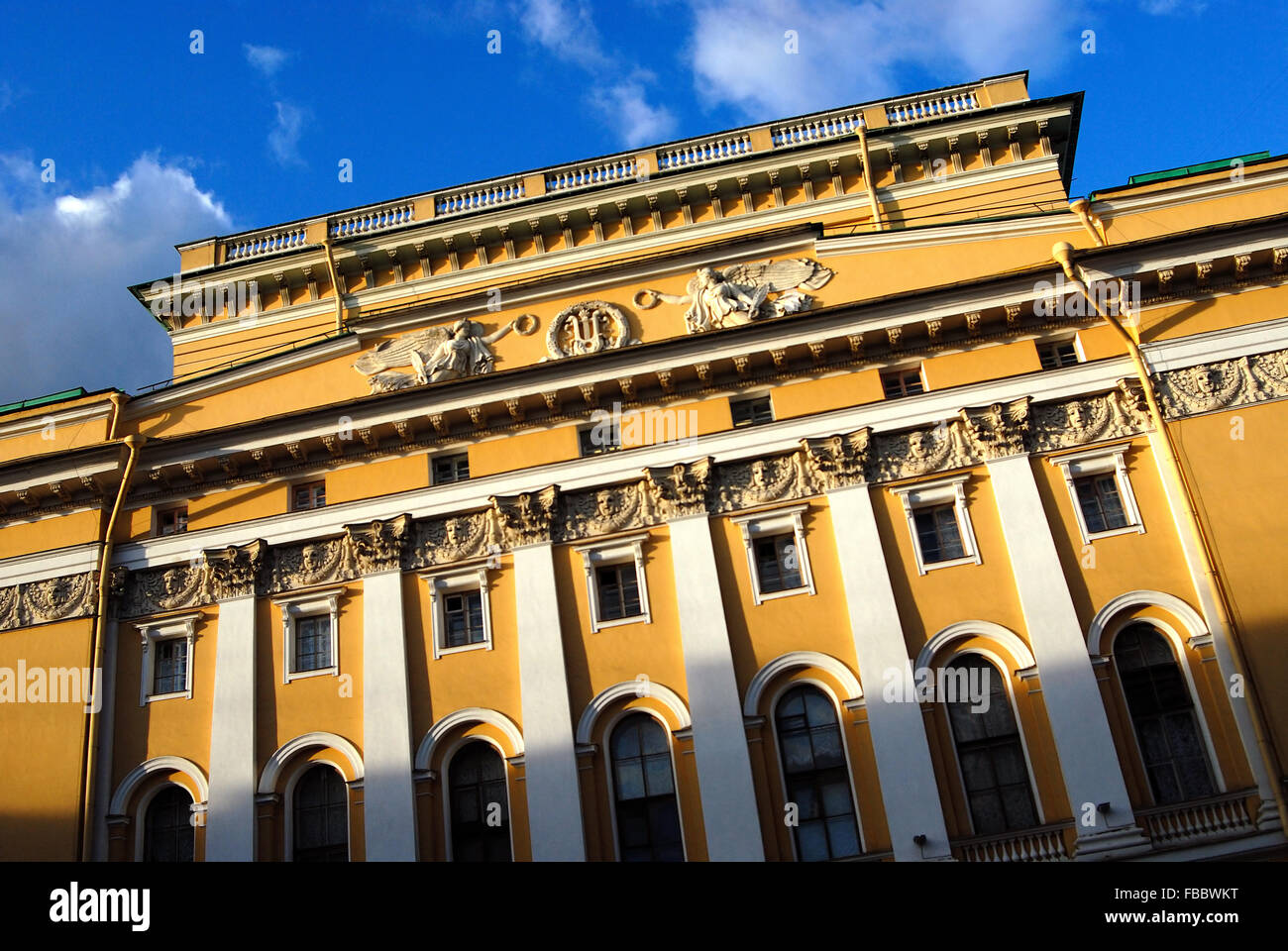 Teatro Aleksandrinsky, San Pietroburgo Foto Stock