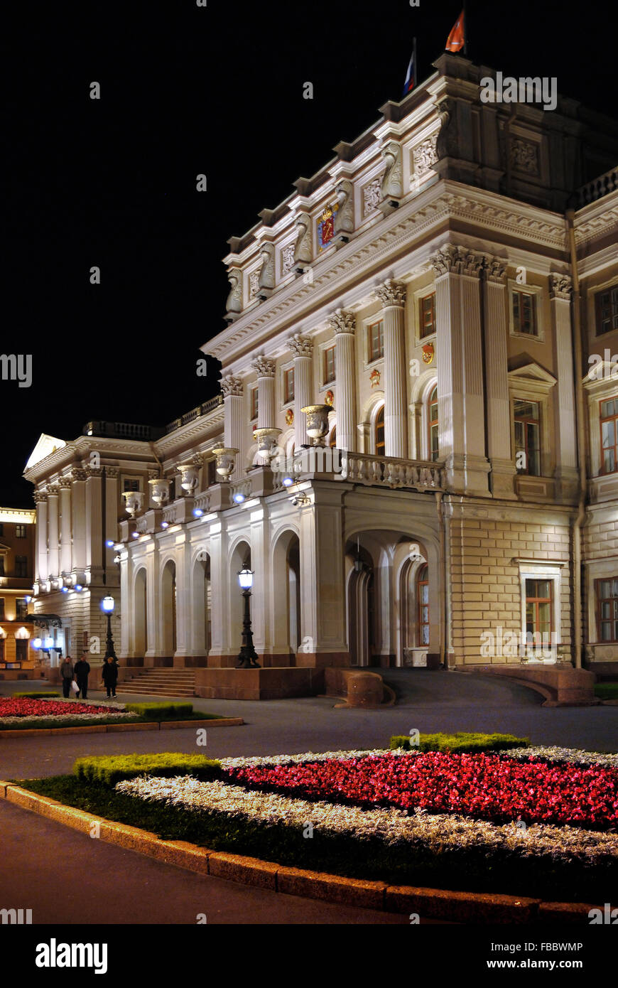 Palazzo Mariinsky, San Pietroburgo Foto Stock