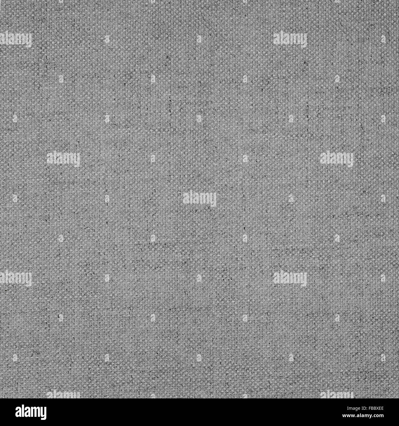Canvas Grigio sfondo o grid pattern texture di lino Foto Stock