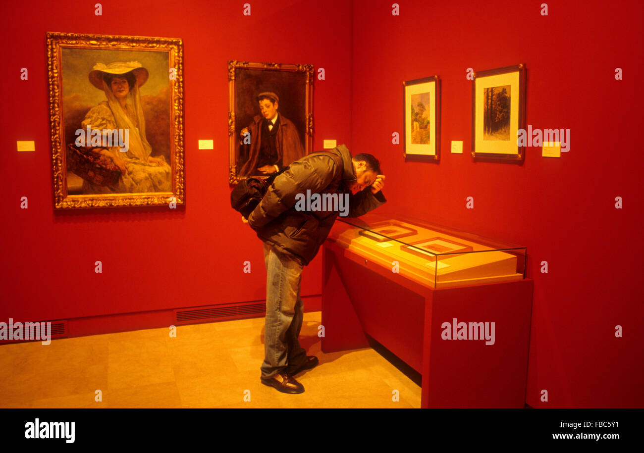 Malaga.Andalusia. Spagna: Museo di Belle Arti. Foto Stock