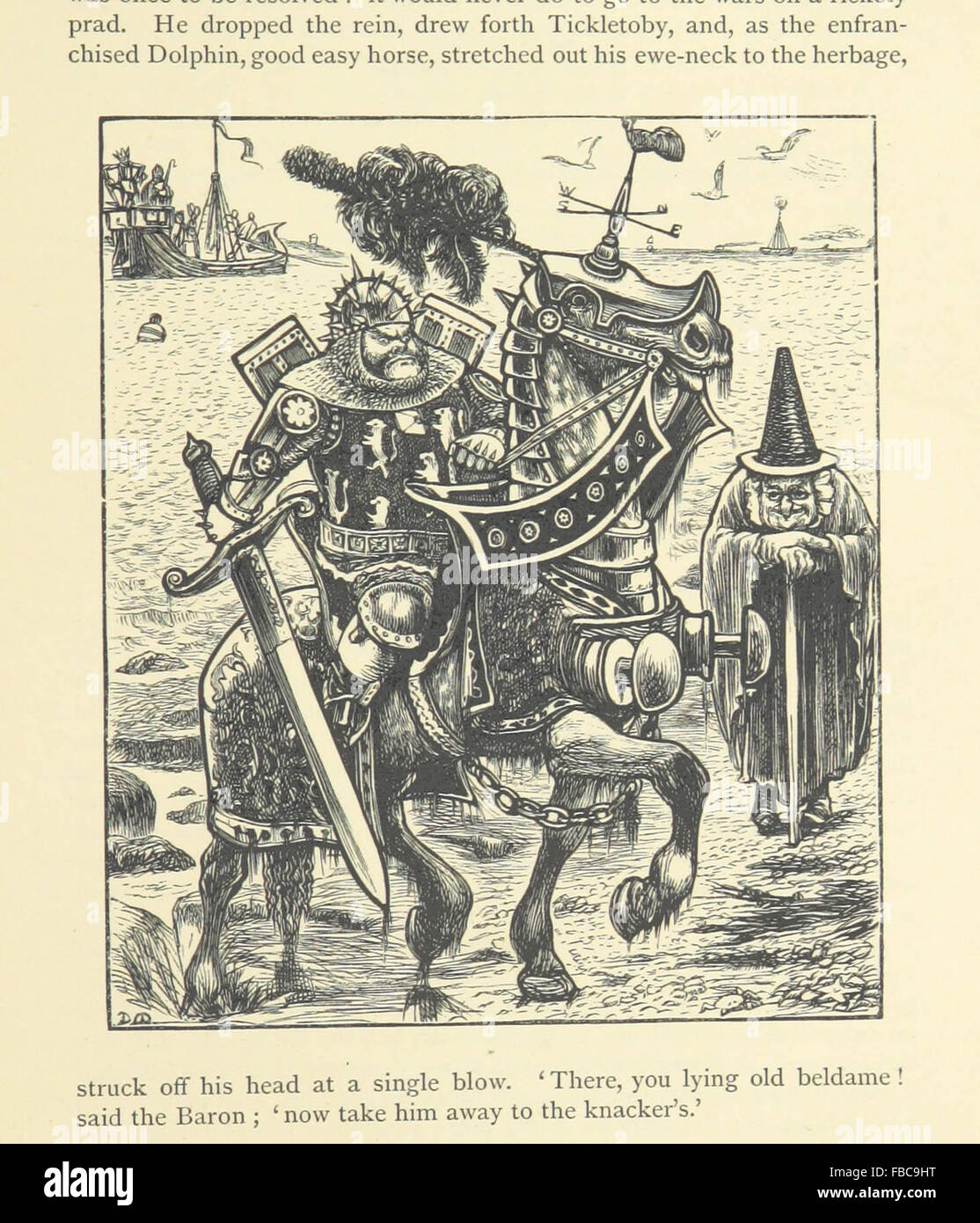 '[Il Ingoldsby Legends ... Seconda edizione. [Prima serie. Con illustrazioni di George Cruikshank e John Leech.]]' Foto Stock