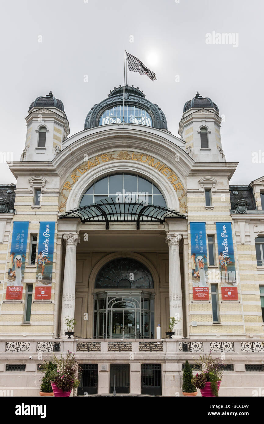 Vista del Palais Lumiere di Evian-les-Bains Francia Foto Stock