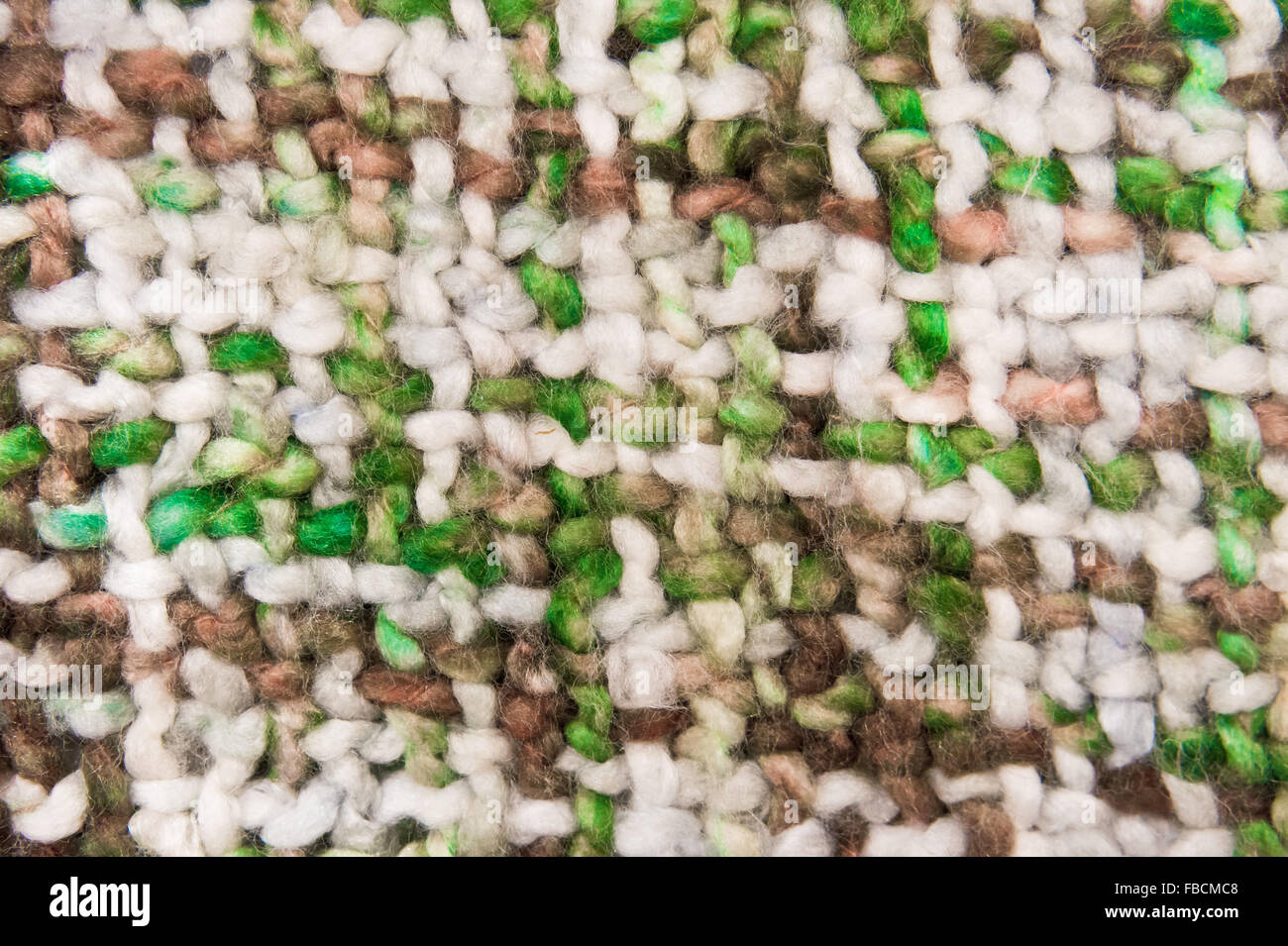 Parte di una coperta di lana come sfondo Foto Stock