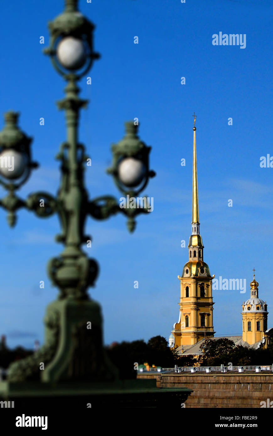 San Pietro e Paolo, la Cattedrale di San Pietroburgo Foto Stock