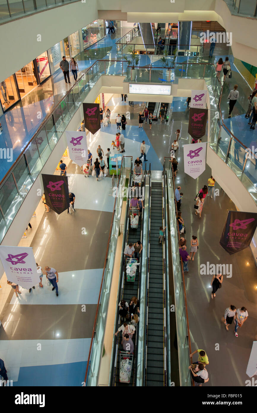 Georgien, Tiflis, Tbilisi Mall, modernes Einkaufszentrum Foto Stock