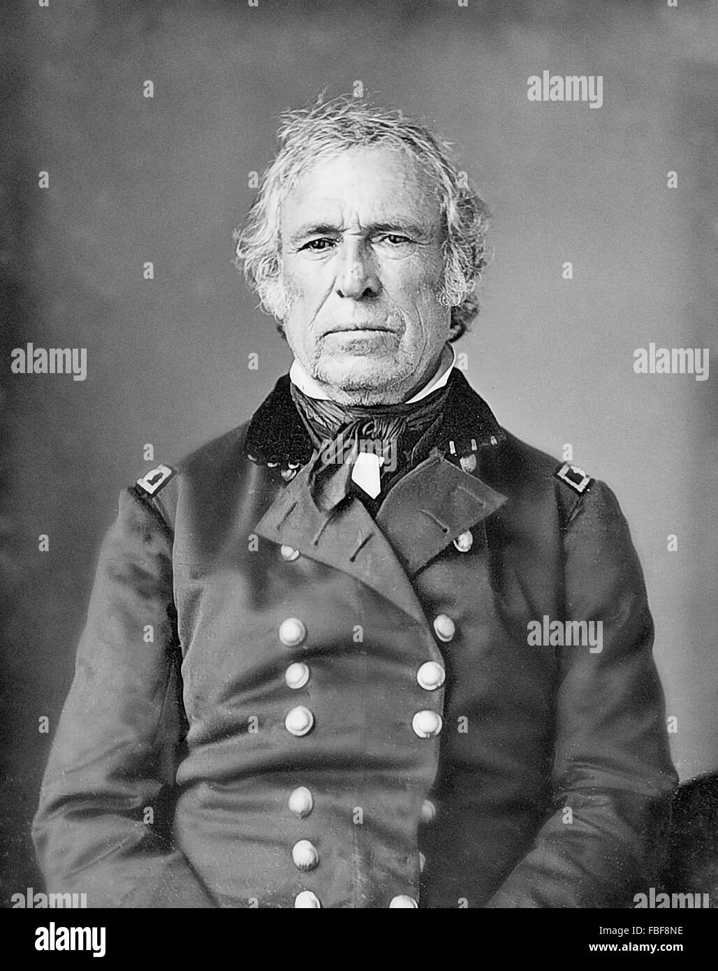 Zachary Taylor. Daguerrotype del XII del Presidente USA , c 1843-5 Foto Stock