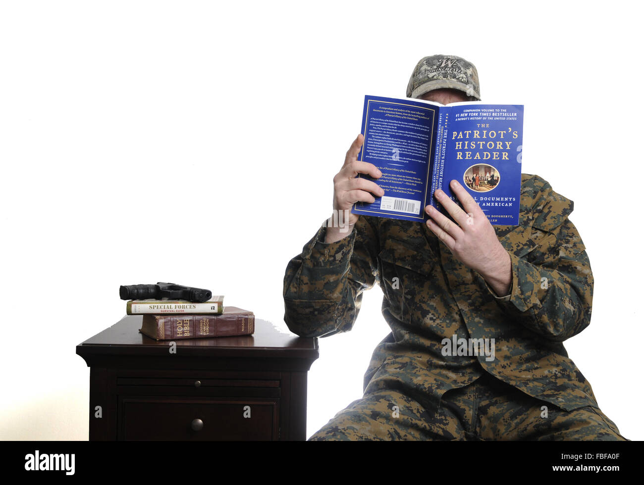 I conservatori e i patrioti che credono nel diritto di tenere e portare armi. Foto Stock I conservatori e i patrioti che credono nel diritto di tenere e portare armi. Foto Stock