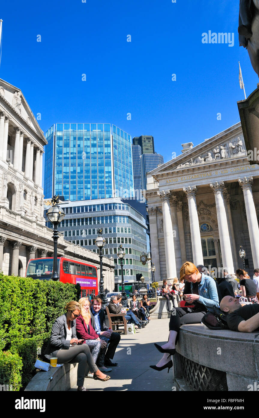 Città di Londra / Financial District / Square Mile Foto Stock