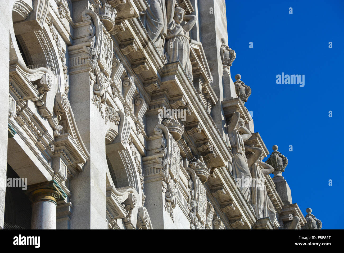 Porto City Hall, Portogallo - palazzo comunale Foto Stock