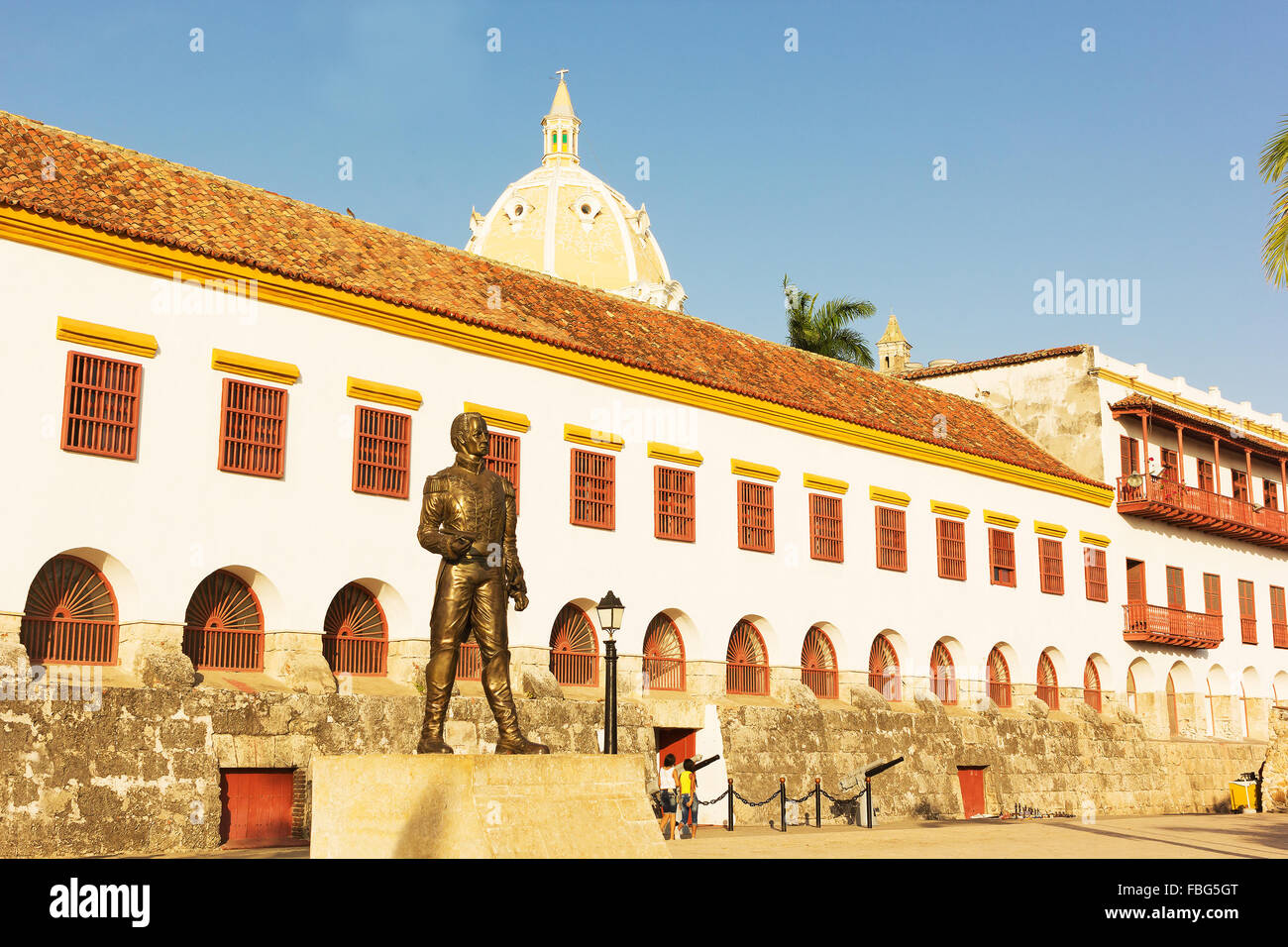 Museo Navale di Caraibi a Cartagena, Colombia. Foto Stock