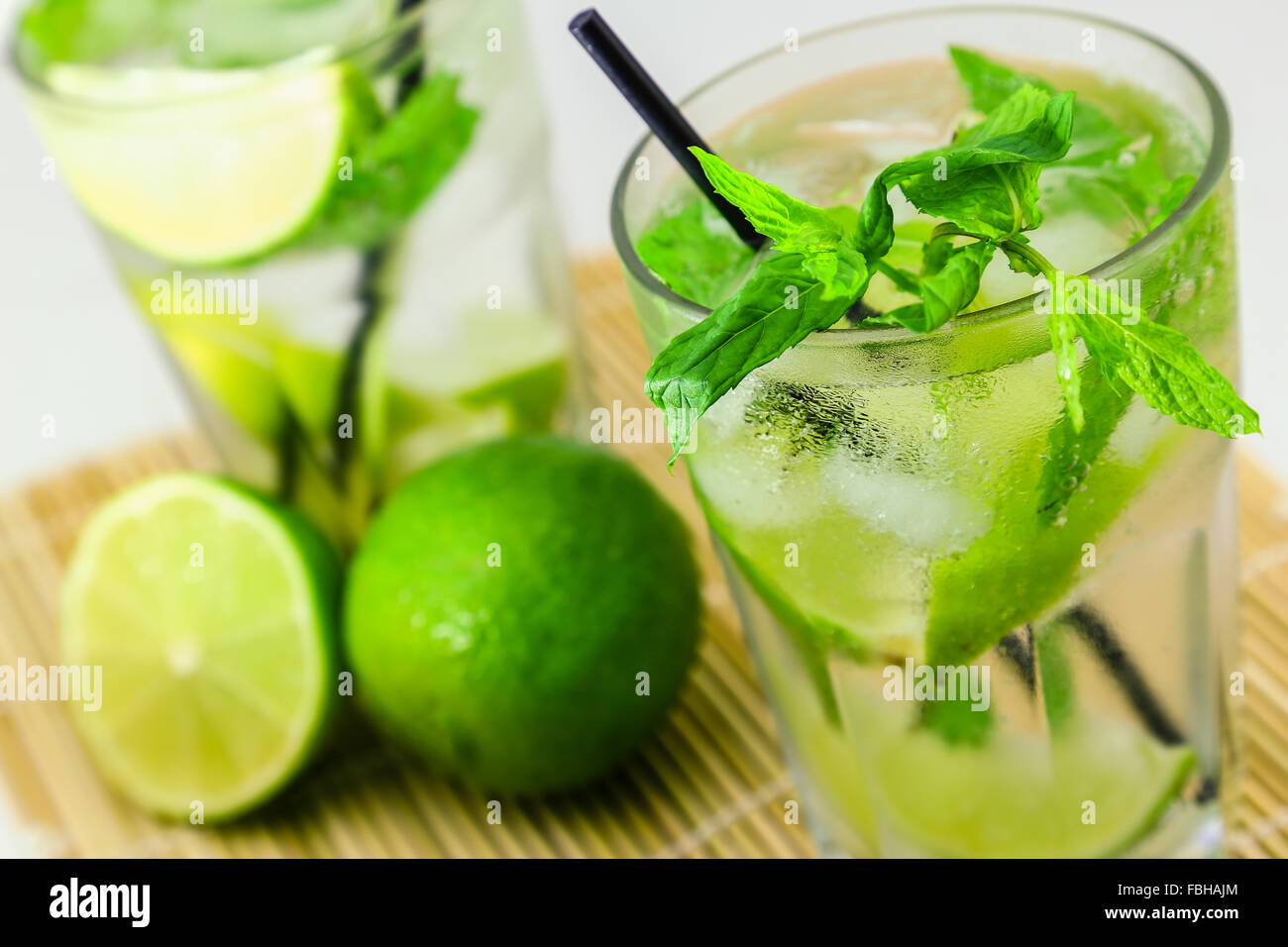 Mojito Cocktail Foto Stock