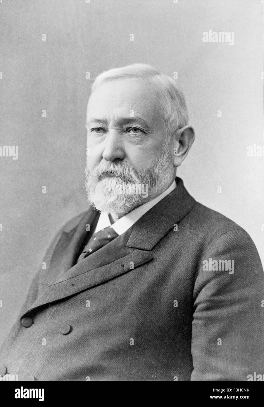 Benjamin Harrison, ritratto della XXIII edizione del Presidente degli Stati Uniti, c.1896 Foto Stock