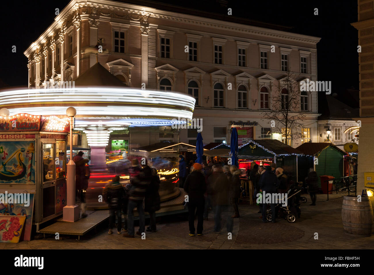 Bassa Austria, Mödling, mercatino di Natale Foto Stock