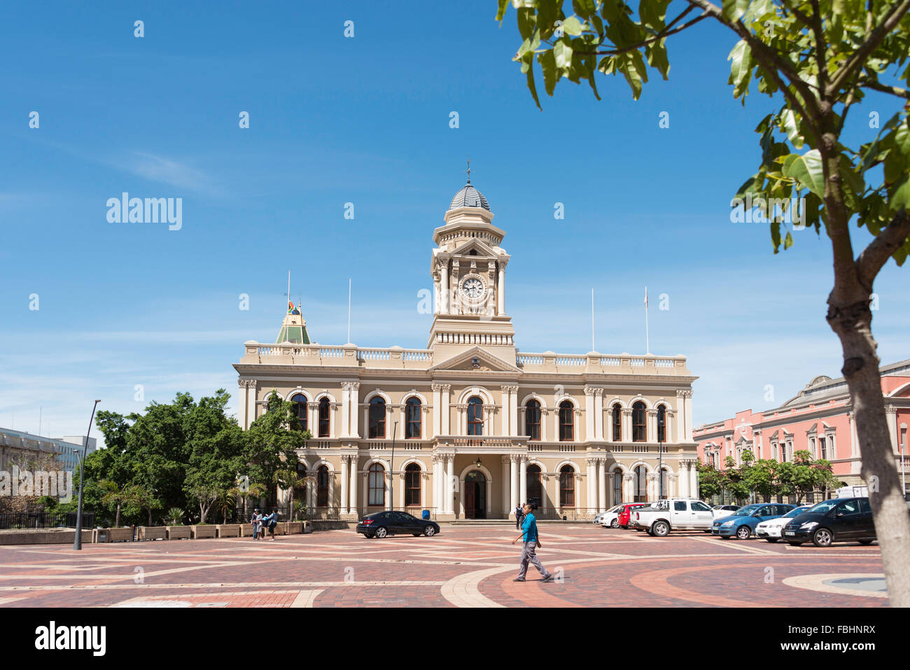 Il Municipio, la piazza del mercato, Port Elizabeth Nelson Mandela Bay comune, Eastern Cape Province, Sud Africa Foto Stock