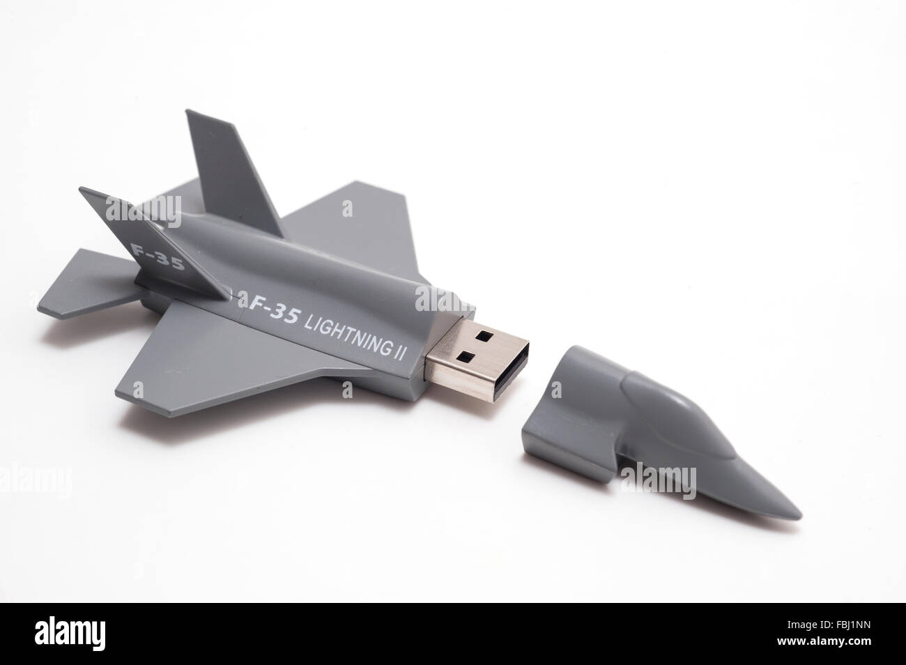La Lockheed Martin promozionale stick USB per la F35 Lightning II velivoli stealth Foto Stock