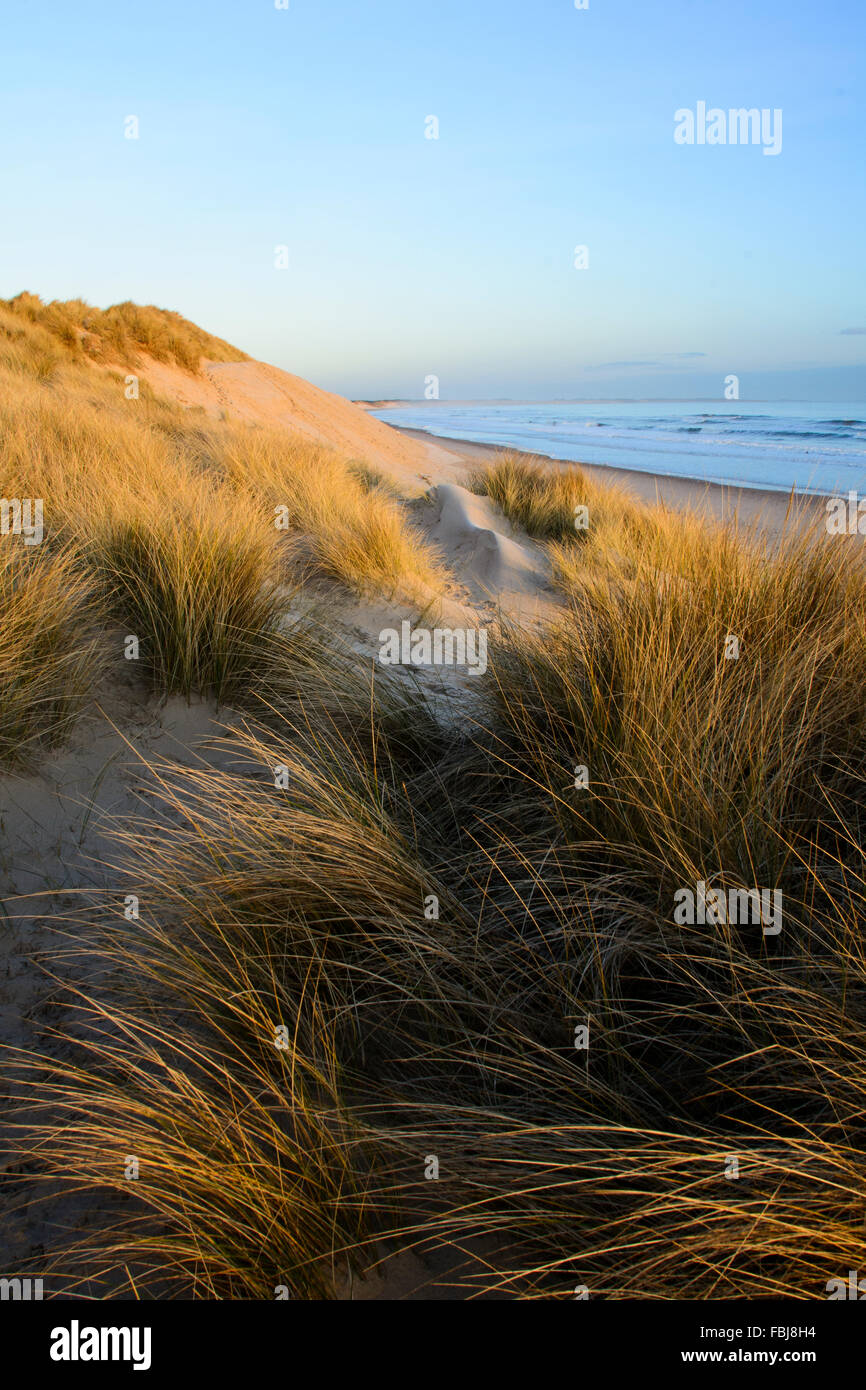 Druridge Bay Foto Stock