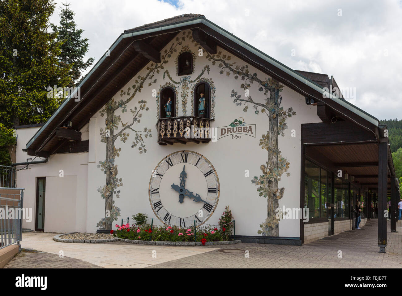 Foresta Nera orologi, centro di Titisee, Foresta Nera, Baden-Württemberg, Germania, Europa Foto Stock