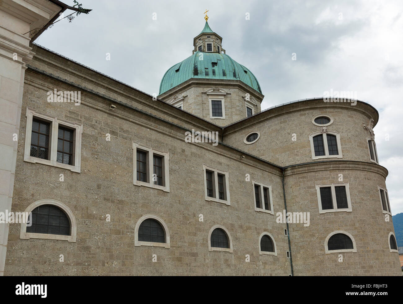 Famoso duomo di Salisburgo Salzburger (Dom), Land Salisburgo, Austria Foto Stock