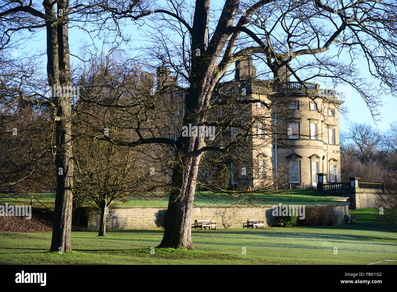 Bretton Hall College di istruzione, West Bretton, West Yorkshire, Regno Unito. Foto Stock