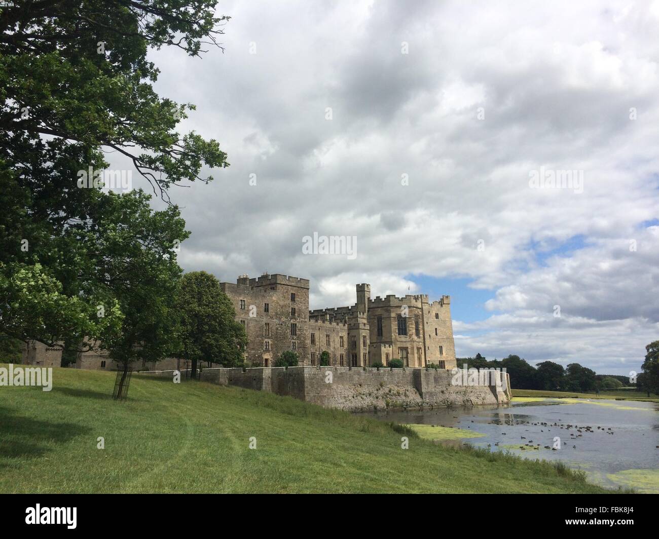 Raby Castle Foto Stock