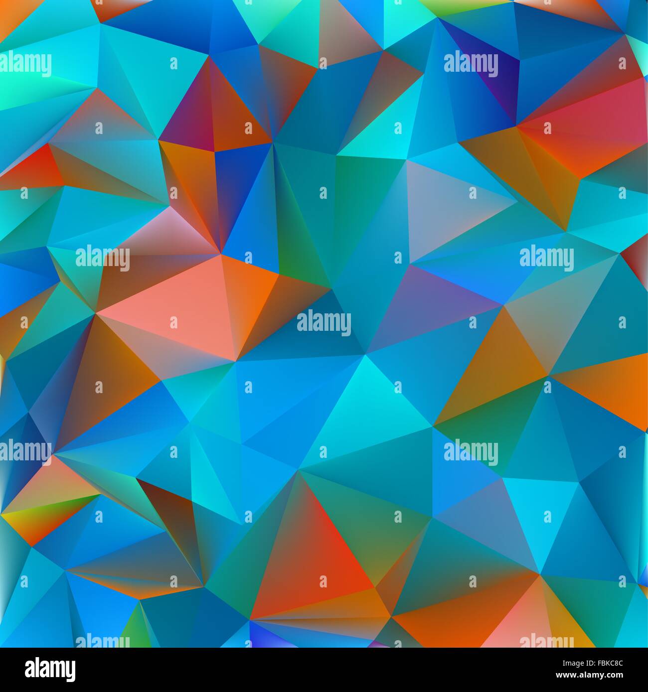 Abstract arancione e blu. EPS 8 Illustrazione Vettoriale