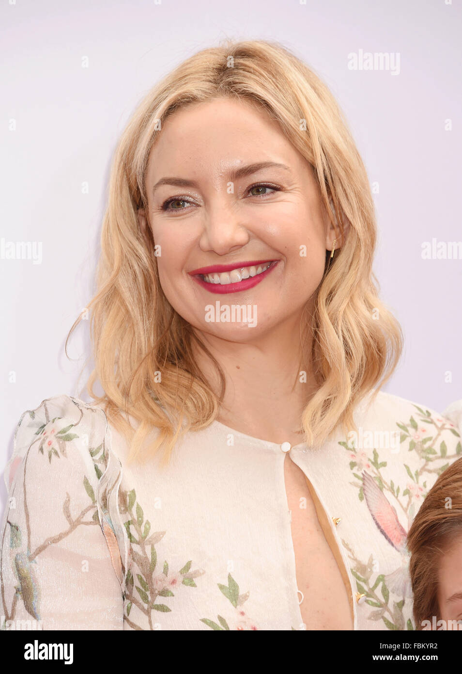 KATE HUDSON US attrice cinematografica nel gennaio 2016. Foto di Jeffrey Mayer Foto Stock