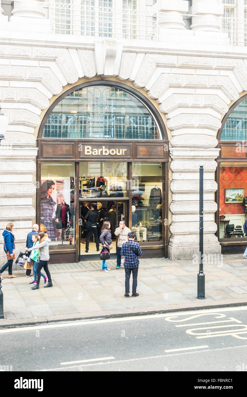 barbour shop london
