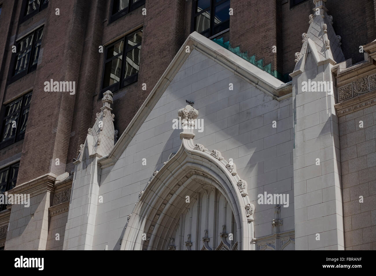 Particolari gotici Foto Stock