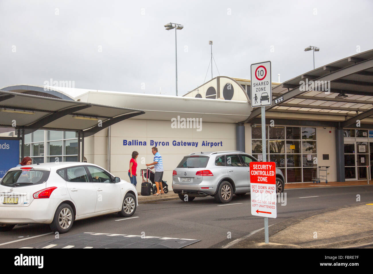 Ballina Byron Gateway airport, comodo per accedere a Byron Bay e Lennox Head aree turistiche, Nuovo Galles del Sud, Australia Foto Stock