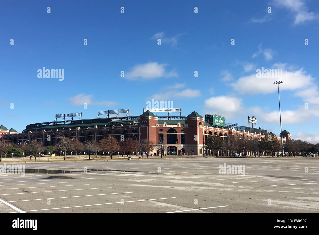 Globe Life Park, casa dei Texas Rangers Foto Stock