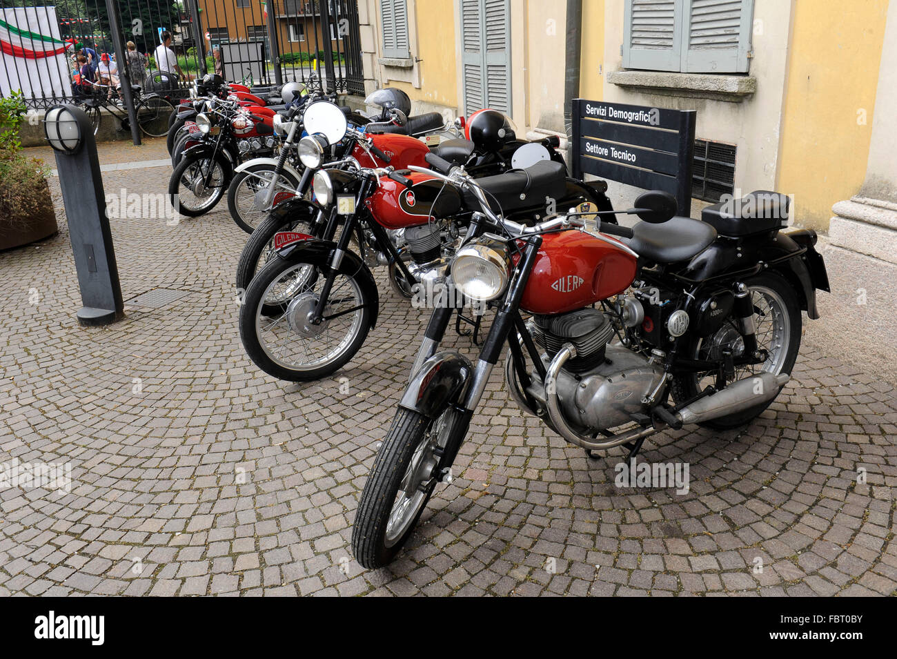 Arcore - Esposizione di modelli storici della fabbrica biciclette Gilera. MB 300 - 1954 Foto Stock