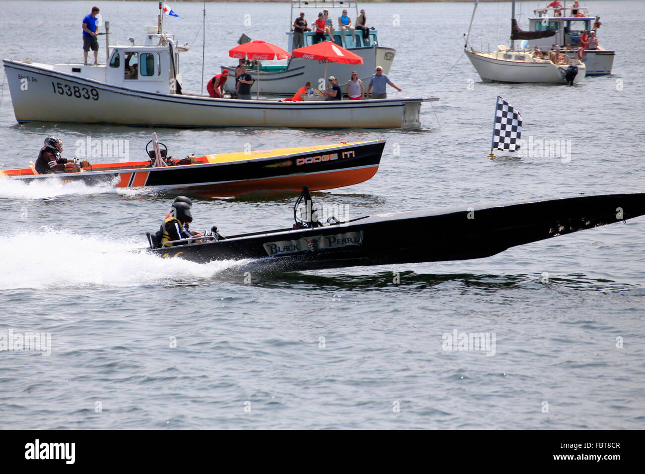Nova Scotia boat racers associazione boat race Foto Stock