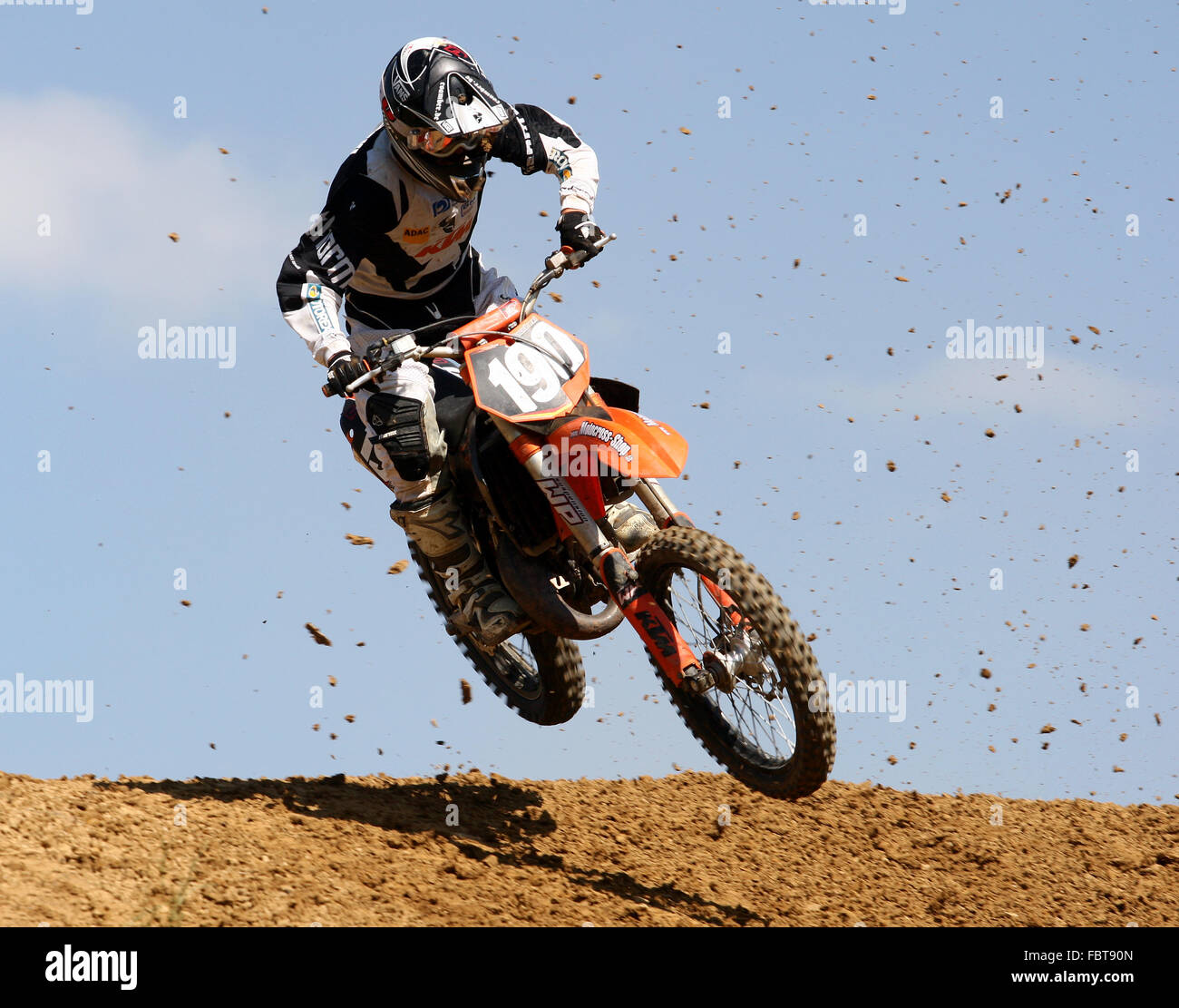 Motocross Foto Stock