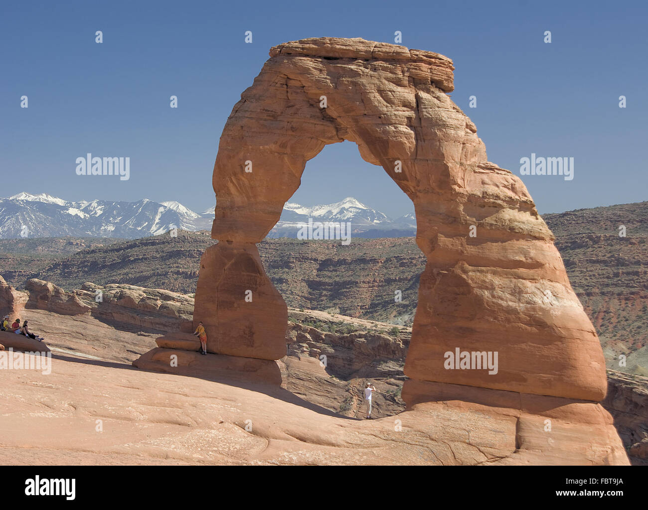 Delicate Arch Foto Stock