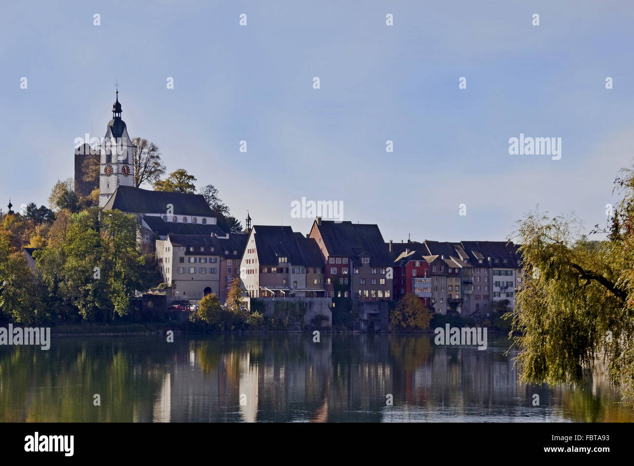 Laufenburg canton Argovia Foto Stock