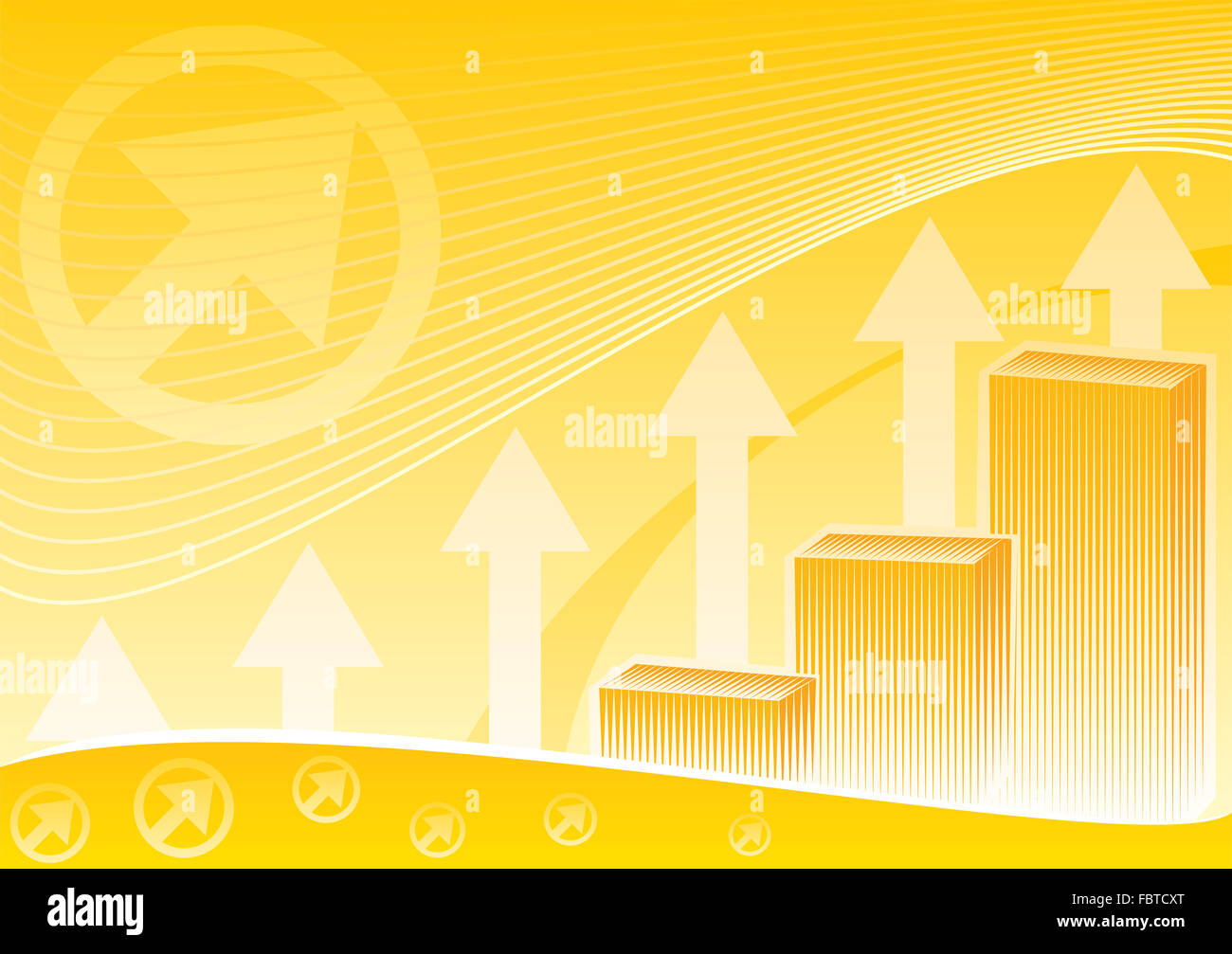 Statistica di business Foto Stock