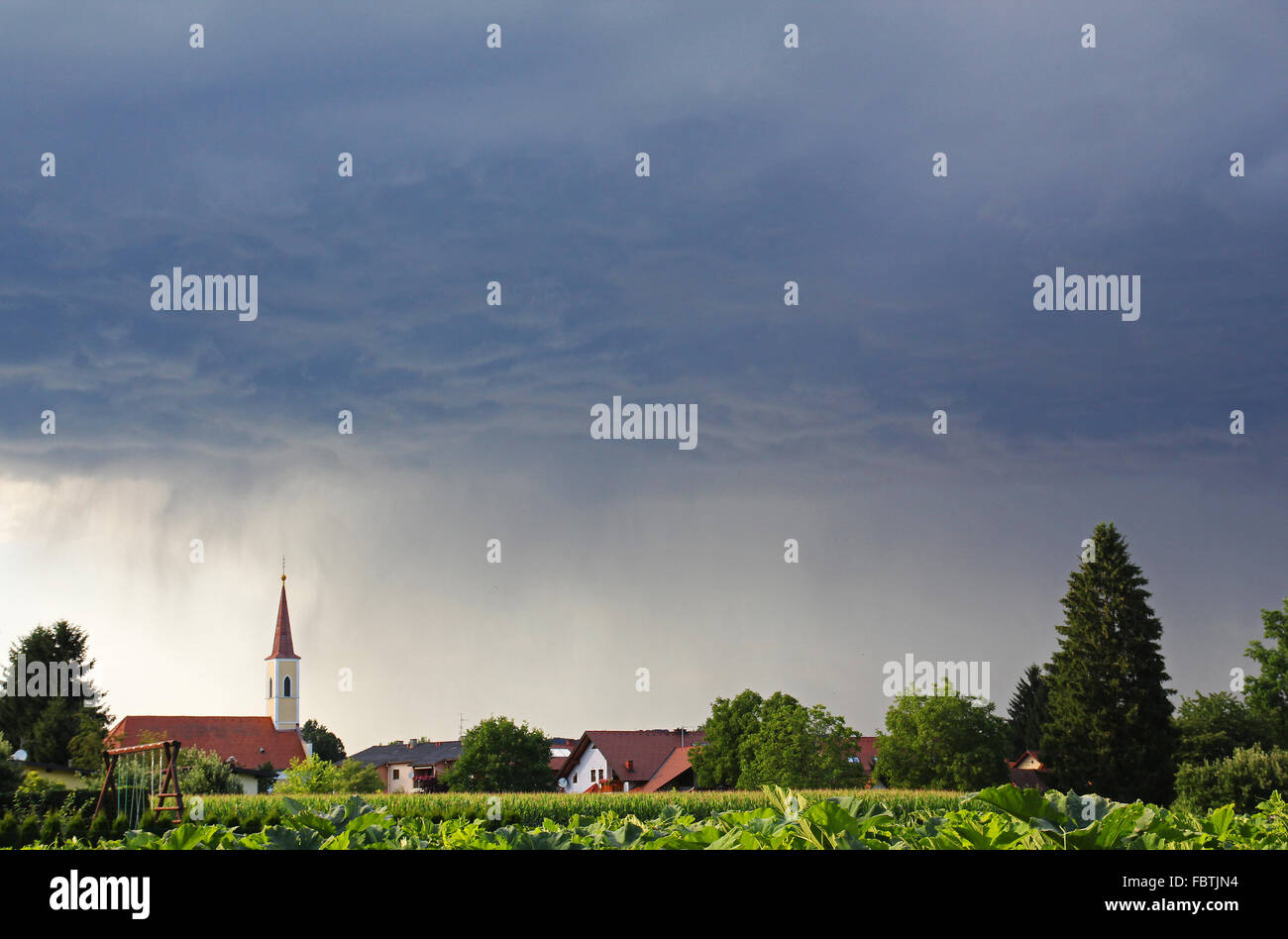 Partly Cloudy Foto Stock