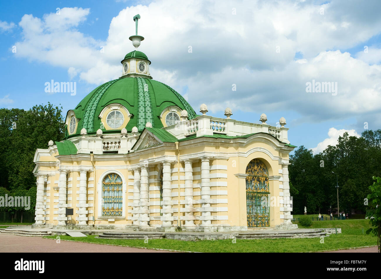 Tsaritsyno Estate: Grotta pavilion Foto Stock