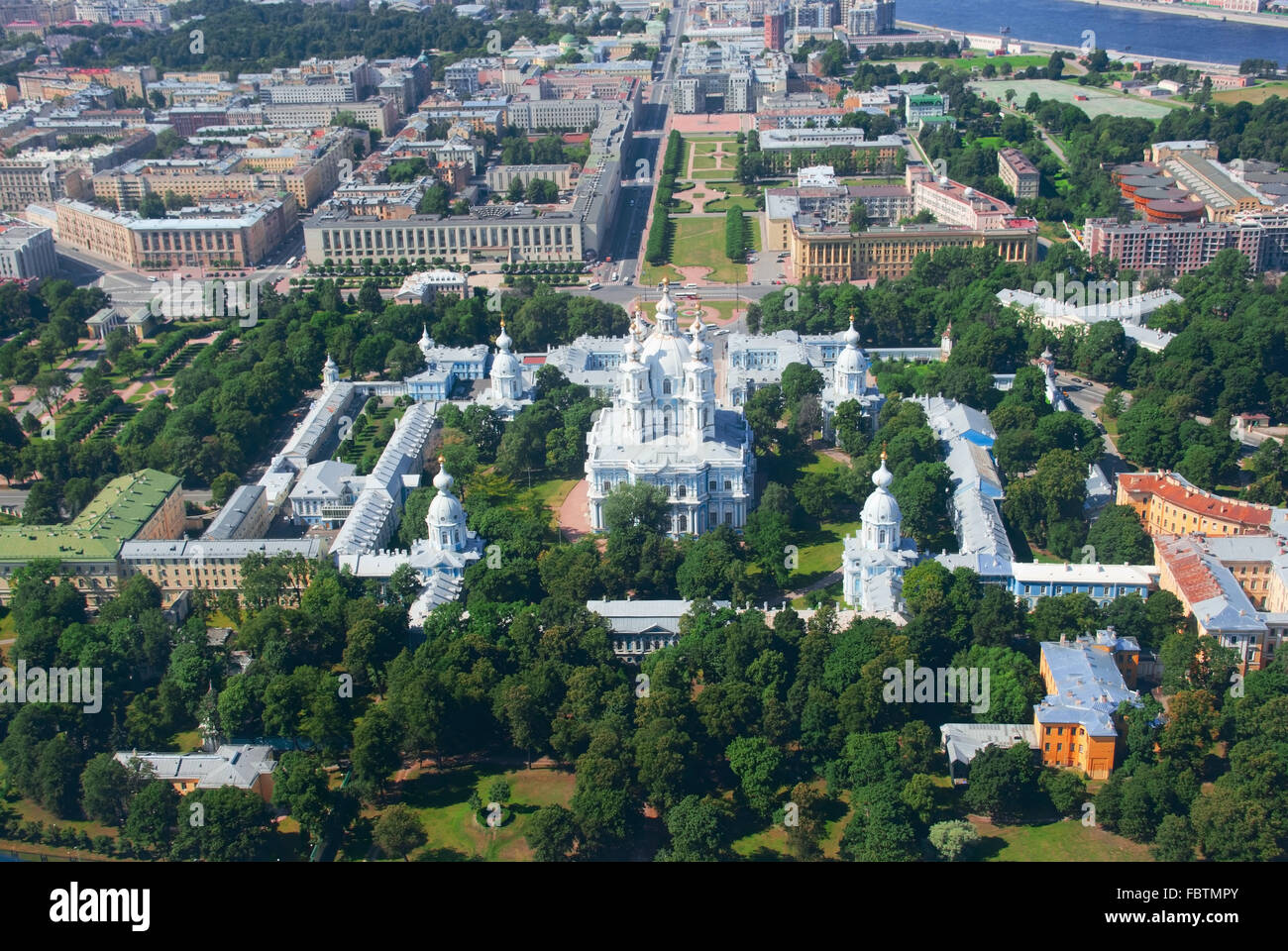 Convento Smolny Foto Stock Convento Smolny Foto Stock