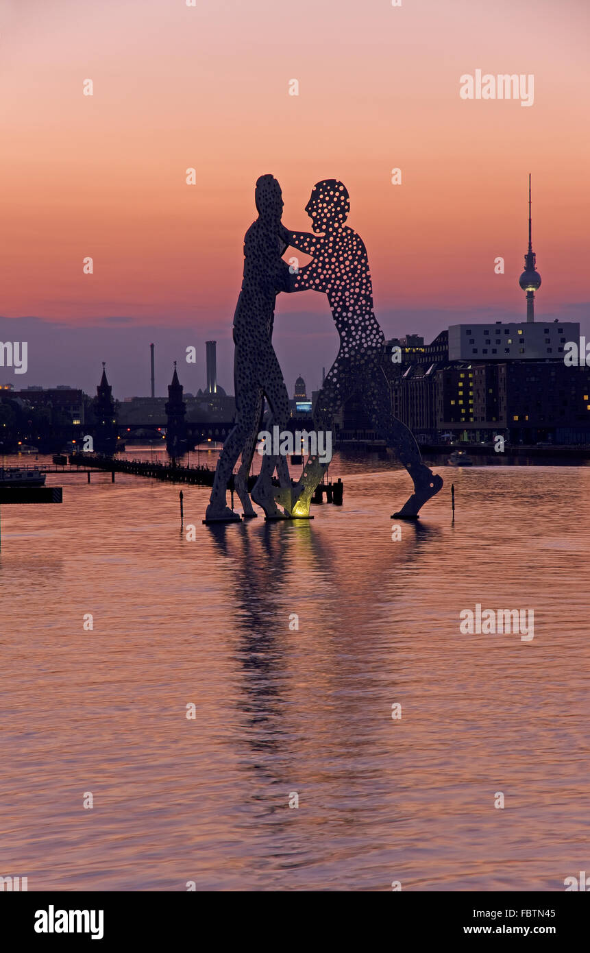 Molecola di Berlino gli uomini Foto Stock