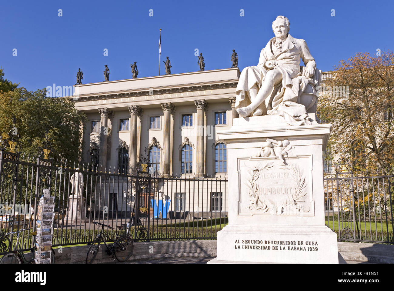 Università Humboldt di Berlino Foto Stock