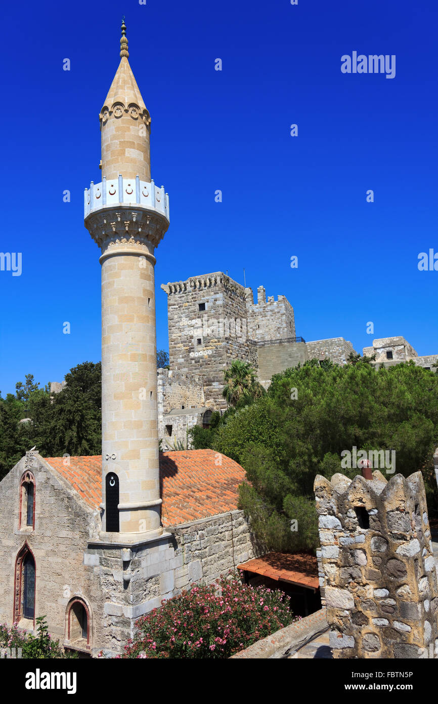 Castello di San Pietro a bodrum, Turchia Foto Stock