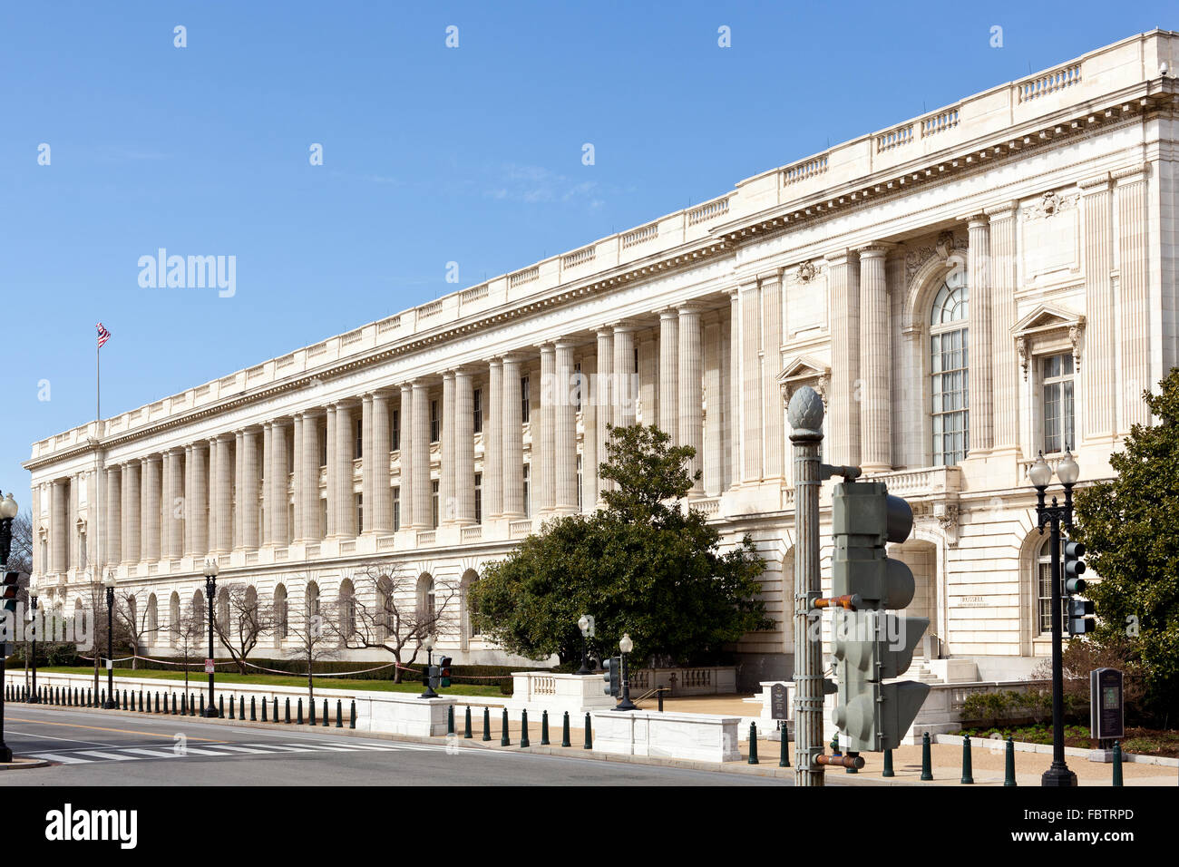 Russell Ufficio del Senato facciata di edificio Washington Foto Stock