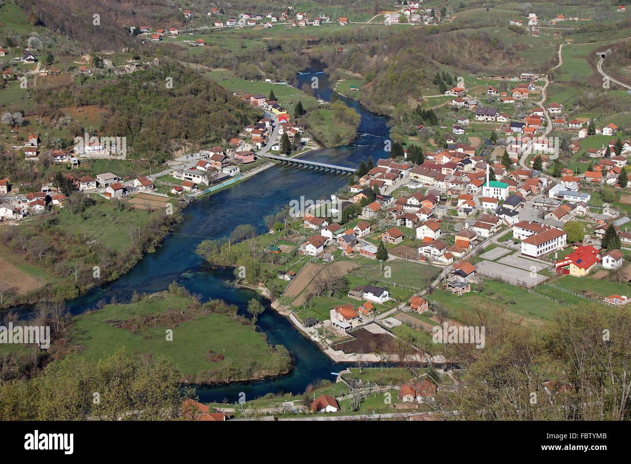 Kulen Vakuf Foto Stock