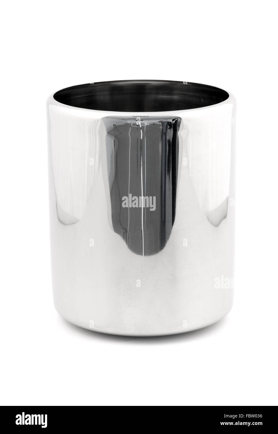 Cerchio gelateria contenitore in metallo Foto Stock