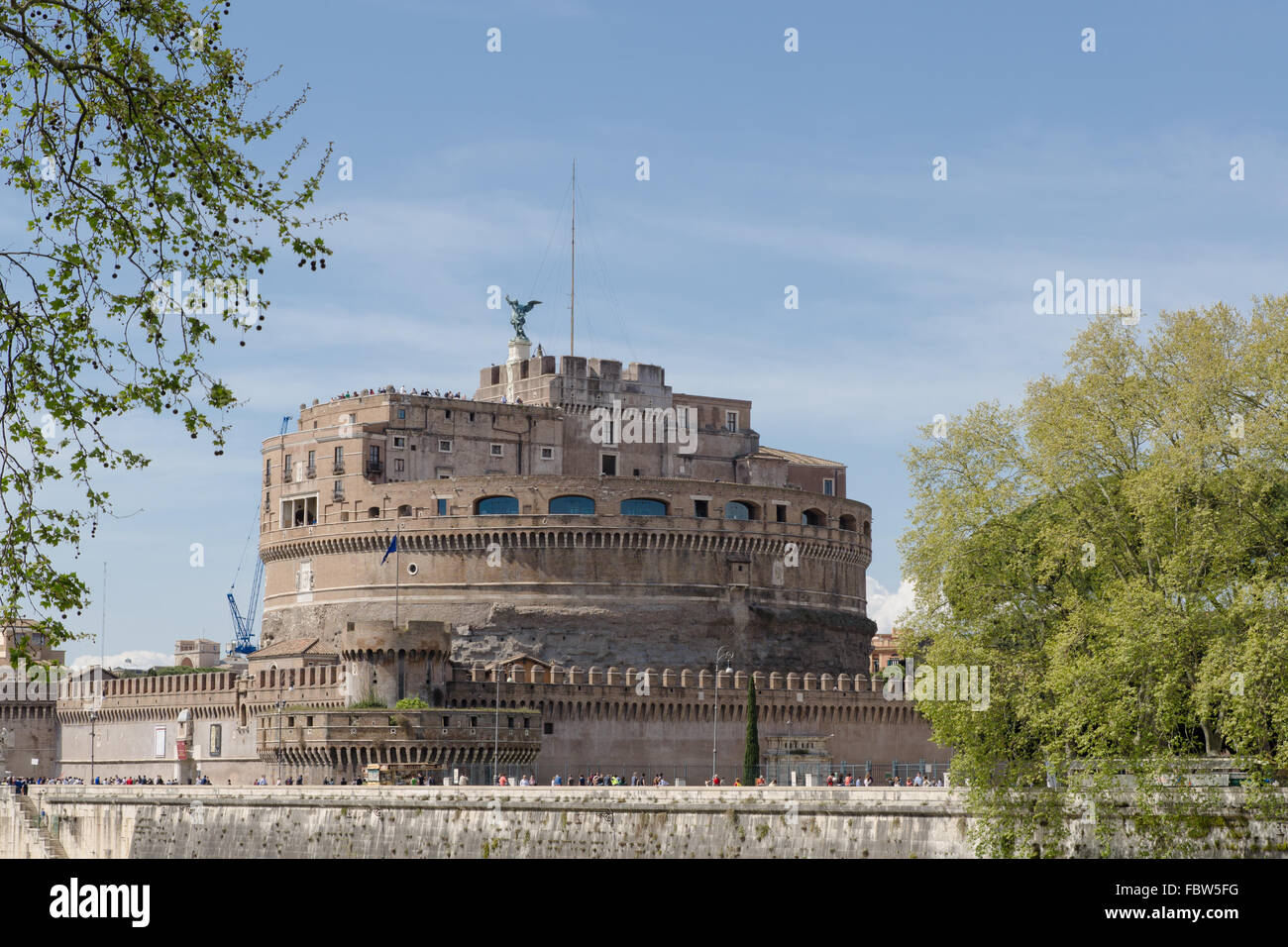 Castel Sant'Angelo, Roma, Italia Foto Stock