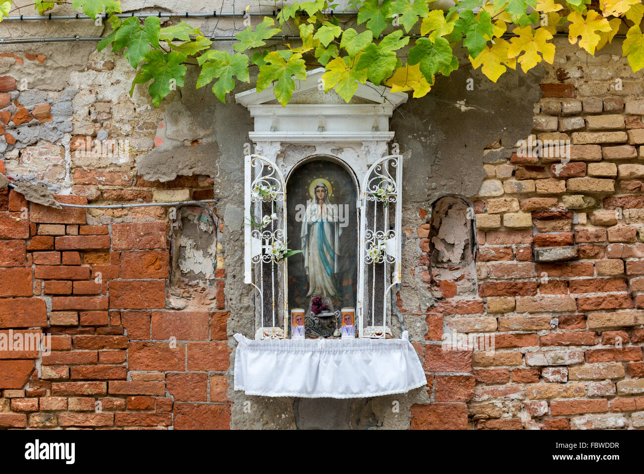 Santuario e sacra immagine in Castello, Venezia, Italia Foto Stock