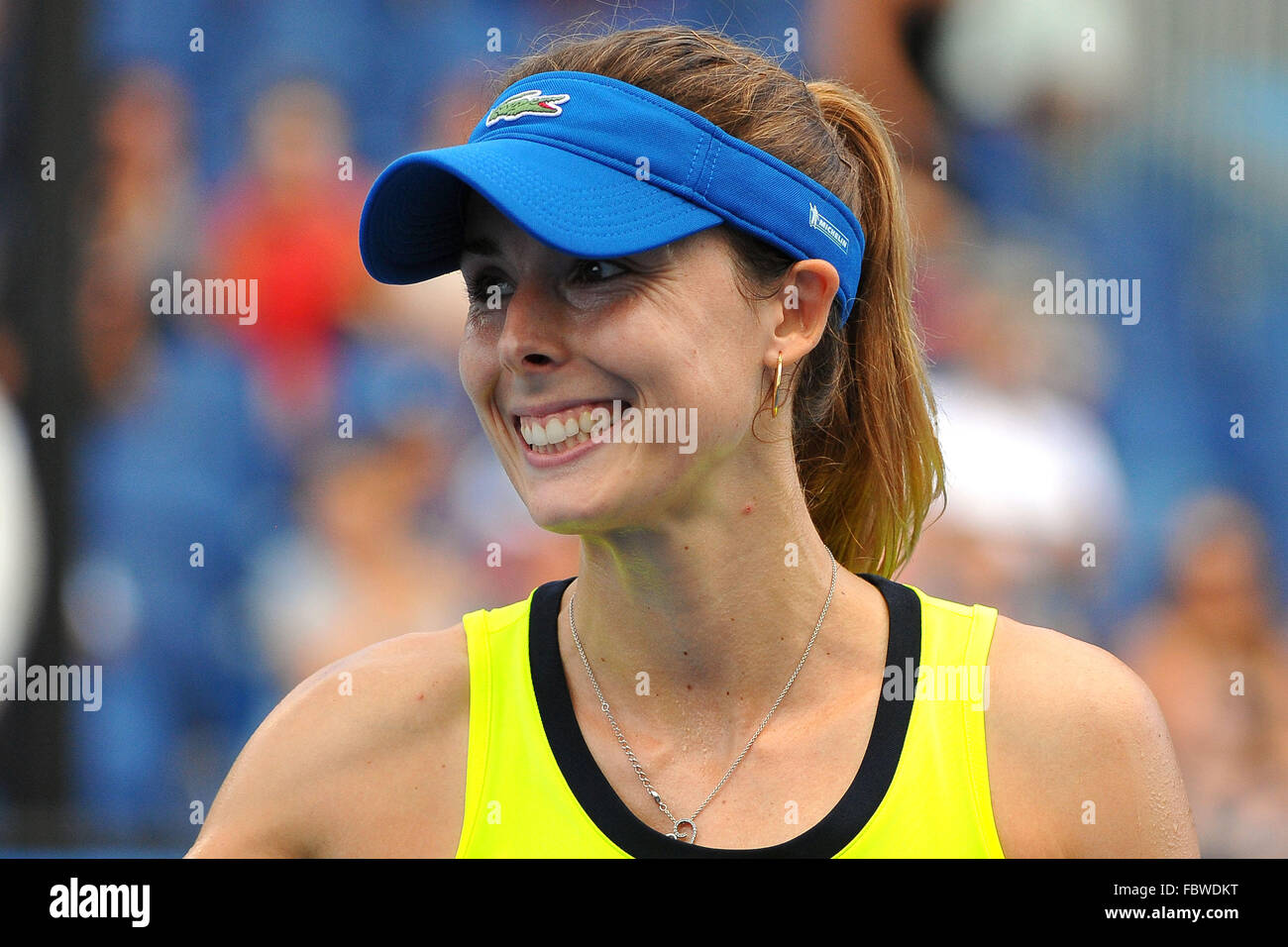 Melbourne, Australia. Xix gen, 2016. Australian Open di Tennis campionati. Alize Cornet (FRA) Credito: Azione Sport Plus/Alamy Live News Foto Stock