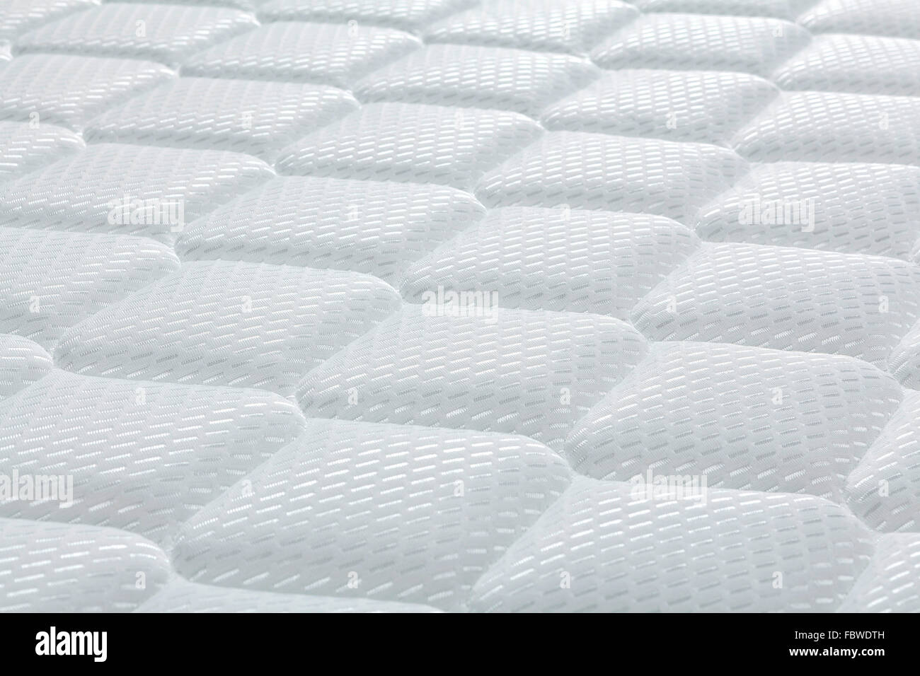 Nuovissimo materasso di pulire la superficie del coperchio Foto Stock