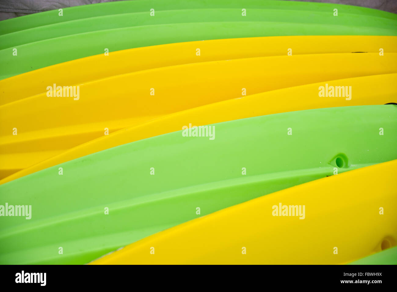 Abstract di kayak Foto Stock